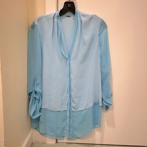 Eli Tahari silk blouse